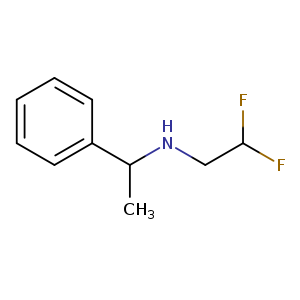 N-(2,2-difluoroethyl)-N-(1-phenylethyl)amine