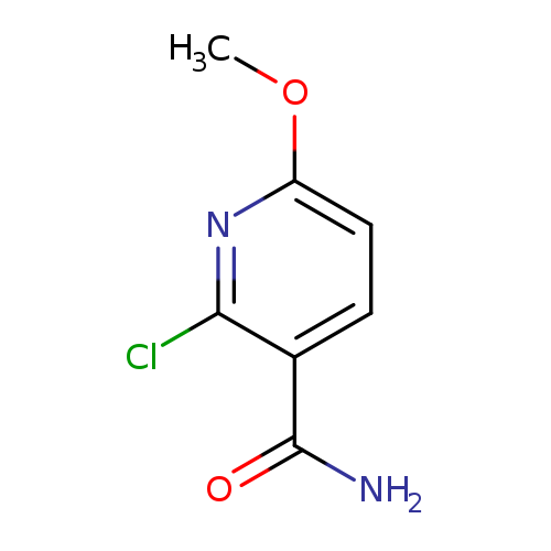 2-Chloro-6-methoxypyridine-3-carboxamide