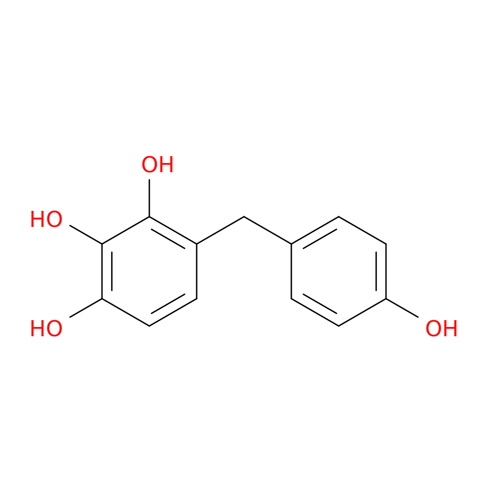 4-[(4-Hydroxyphenyl)methyl]-1,2,3-benzenetriol
