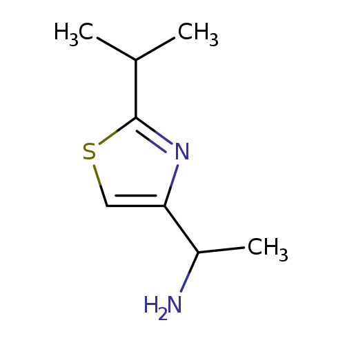 1-[2-(propan-2-yl)-1,3-thiazol-4-yl]ethan-1-amine