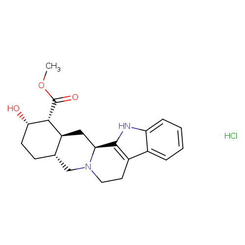 methyl (1S,15R,18S,19R,20S)-18-hydroxy-3,13-diazapentacyclo[11.8.0.0^{2,10}.0^{4,9}.0^{15,20}]henicosa-2(10),4,6,8-tetraene-19-carboxylate hydrochloride