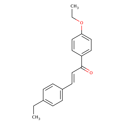 (2E)-1-(4-ethoxyphenyl)-3-(4-ethylphenyl)prop-2-en-1-one