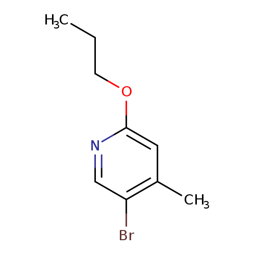 5-Bromo-4-methyl-2-propoxypyridine