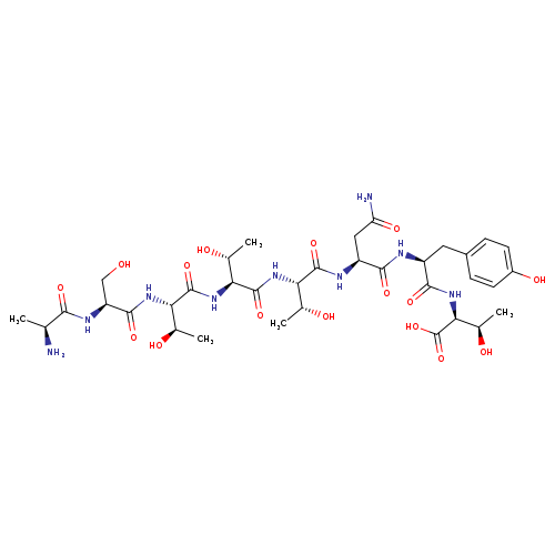 L-Threonine,L-alanyl-L-seryl-L-threonyl-L-threonyl-L-threonyl-L-asparaginyl-L-tyrosyl-