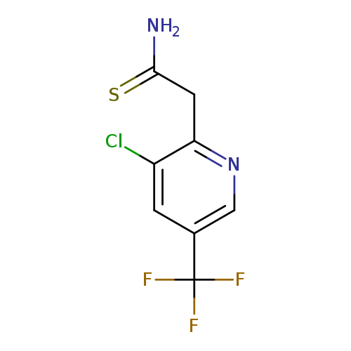 2-[3-chloro-5-(trifluoromethyl)pyridin-2-yl]ethanethioamide