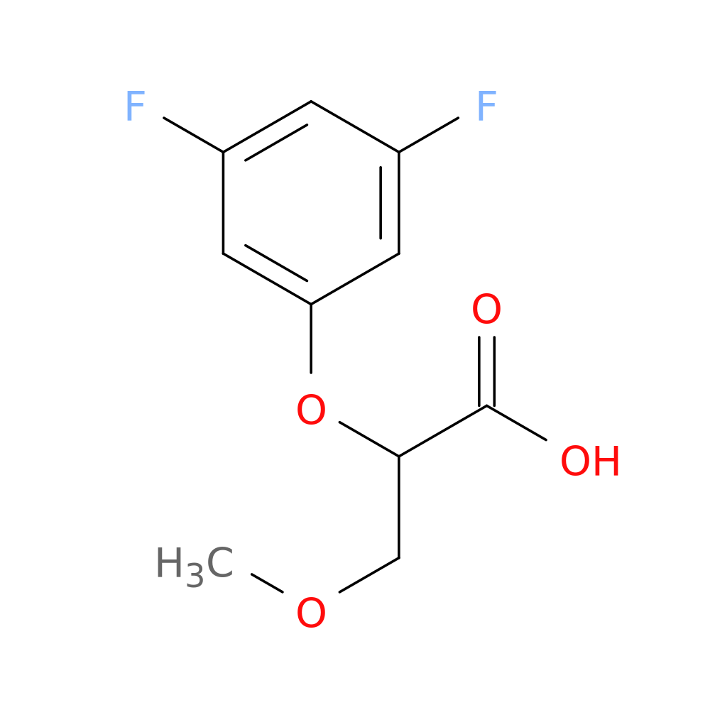 2-(3,5-difluorophenoxy)-3-methoxypropanoic acid