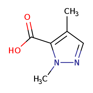 1H-Pyrazole-5-carboxylic acid, 1,4-dimethyl-