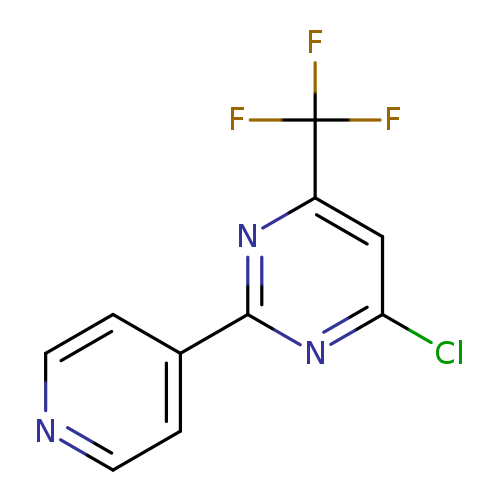 4-Chloro-2-(pyridin-4-yl)-6-(trifluoromethyl)pyrimidine