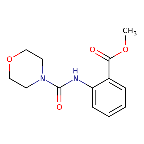 methyl 2-[(morpholine-4-carbonyl)amino]benzoate