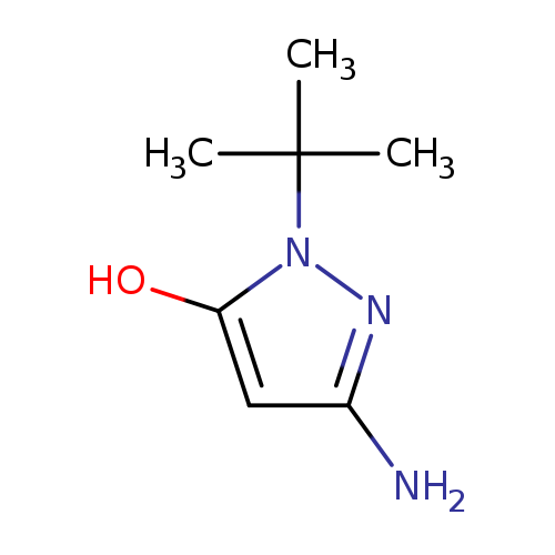 1H-Pyrazol-5-ol, 3-amino-1-(1,1-dimethylethyl)-