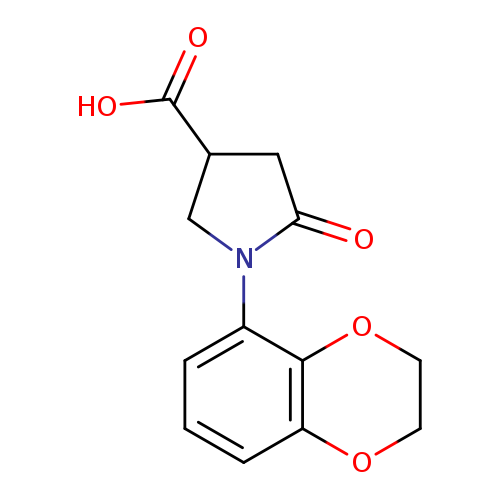1-(2,3-Dihydro-1,4-benzodioxin-5-yl)-5-oxopyrrolidine-3-carboxylic acid