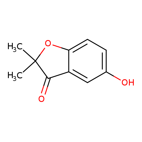 5-hydroxy-2,2-dimethyl-2,3-dihydro-1-benzofuran-3-one