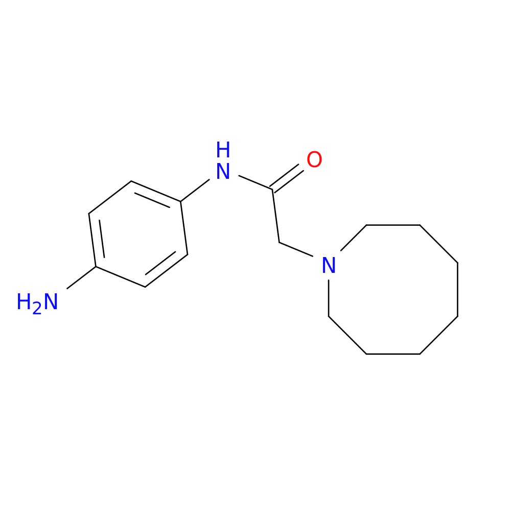 N-(4-aminophenyl)-2-(azocan-1-yl)acetamide