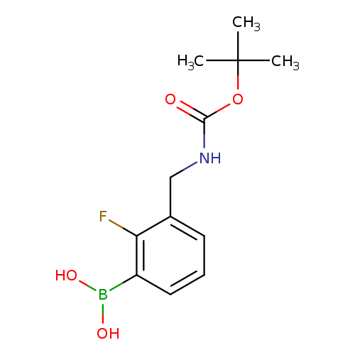 3-(Boc-aminomethyl)-2-fluorophenylboronic acid