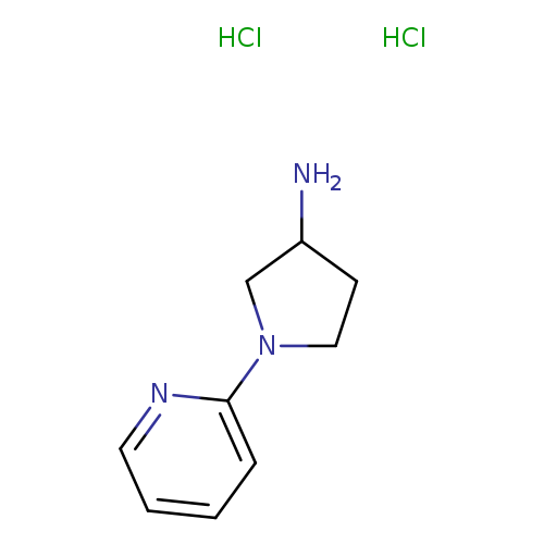1-(pyridin-2-yl)pyrrolidin-3-amine dihydrochloride