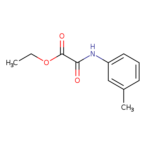 Ethyl [(3-methylphenyl)amino](oxo)acetate