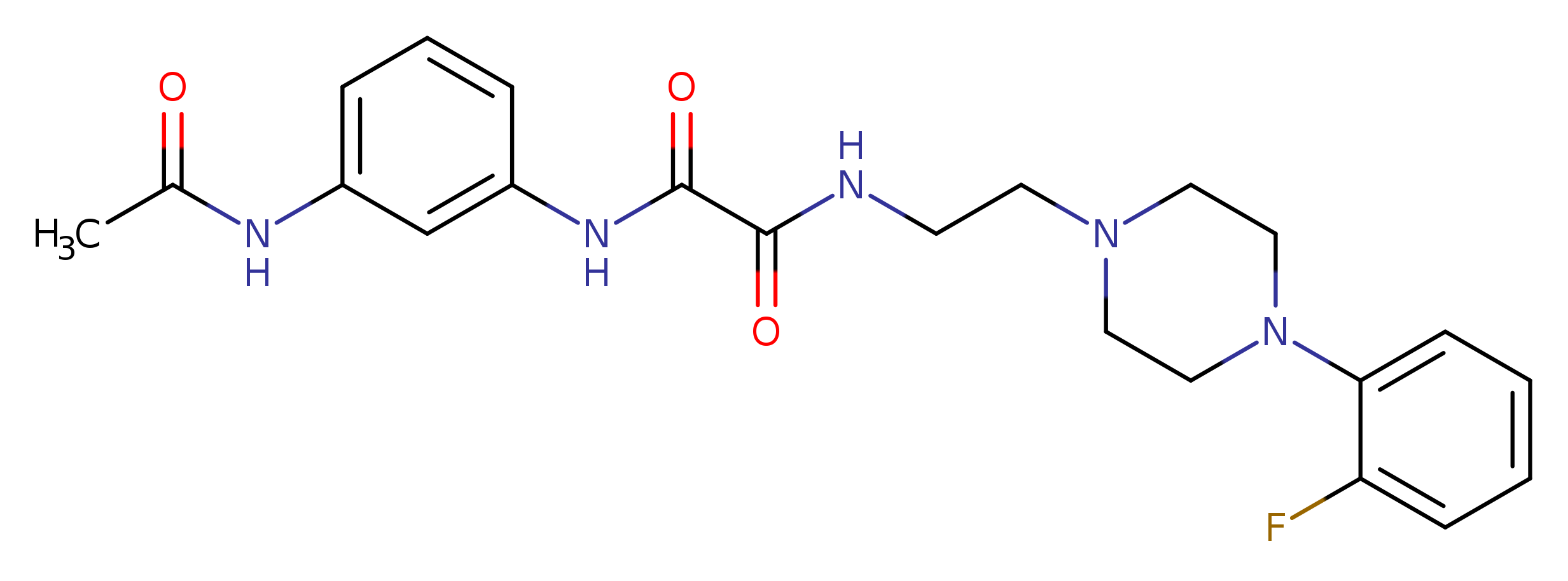 N'-(3-acetamidophenyl)-N-{2-[4-(2-fluorophenyl)piperazin-1-yl]ethyl}ethanediamide
