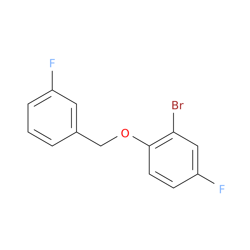 2-Bromo-4-fluoro-1-(3-fluorobenzyloxy)benzene