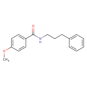 BenzaMide, 4-Methoxy-N-(3-phenylpropyl)-