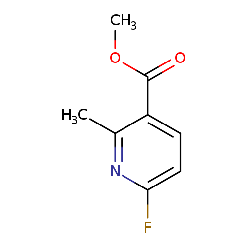 3-Pyridinecarboxylic acid, 6-fluoro-2-methyl-, methyl ester