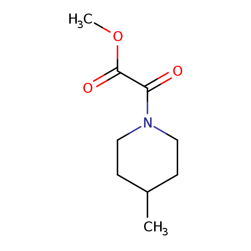 methyl 2-(4-methylpiperidin-1-yl)-2-oxoacetate