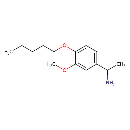1-[3-methoxy-4-(pentyloxy)phenyl]ethan-1-amine