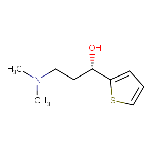 2-Thiophenemethanol, α-[2-(dimethylamino)ethyl]-, (αS)-