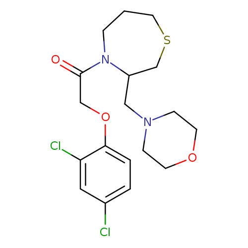 2-(2,4-dichlorophenoxy)-1-{3-[(morpholin-4-yl)methyl]-1,4-thiazepan-4-yl}ethan-1-one