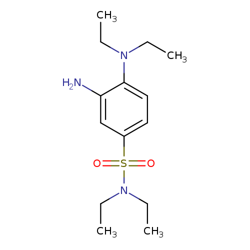 3-amino-4-(diethylamino)-N,N-diethylbenzene-1-sulfonamide