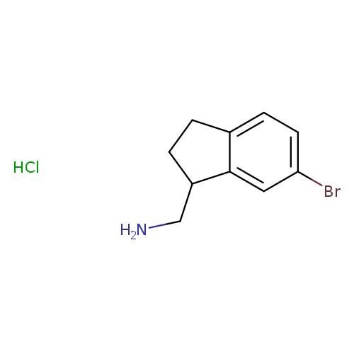 1-(6-bromo-2,3-dihydro-1H-inden-1-yl)methanamine hydrochloride