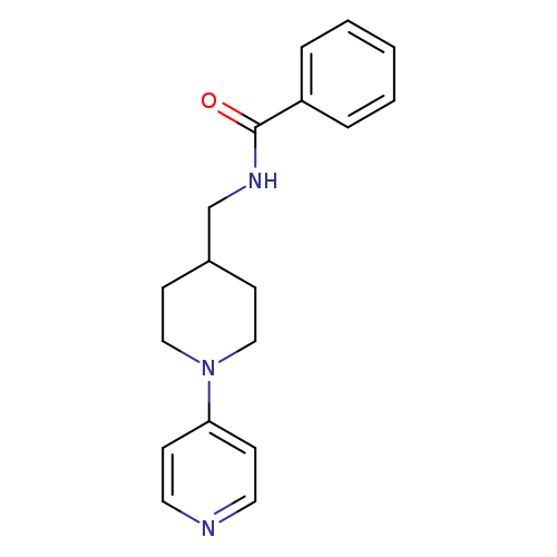 N-{[1-(pyridin-4-yl)piperidin-4-yl]methyl}benzamide