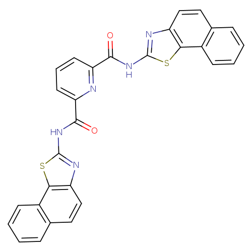 N2,N6-bis({naphtho[2,1-d][1,3]thiazol-2-yl})pyridine-2,6-dicarboxamide