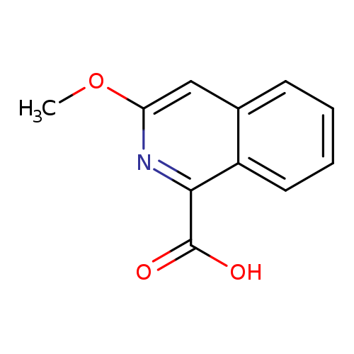 3-Methoxy-1-isoquinolinecarboxylic acid