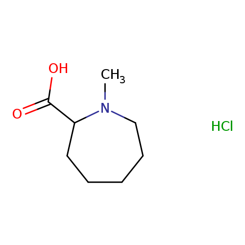 1-Methyl-2-azepanecarboxylic acid hydrochloride
