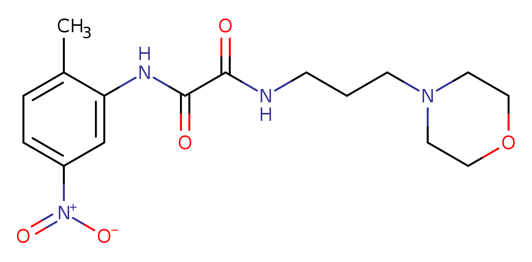 N-(2-methyl-5-nitrophenyl)-N'-[3-(morpholin-4-yl)propyl]ethanediamide