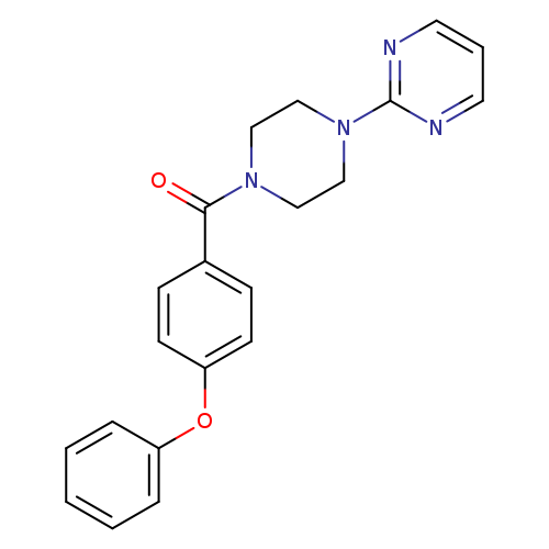 2-[4-(4-phenoxybenzoyl)piperazin-1-yl]pyrimidine