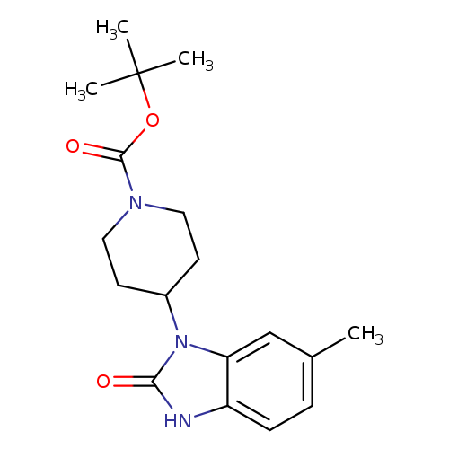 tert-Butyl 4-(6-methyl-2-oxo-2,3-dihydro-1h-1,3-benzodiazol-1-yl)piperidine-1-carboxylate