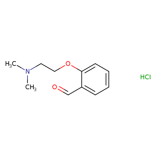 2-[2-(dimethylamino)ethoxy]benzaldehyde hydrochloride