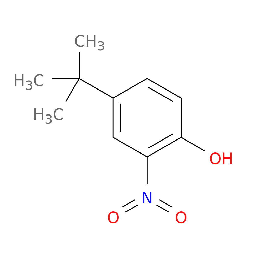 Phenol, 4-(1,1-dimethylethyl)-2-nitro-
