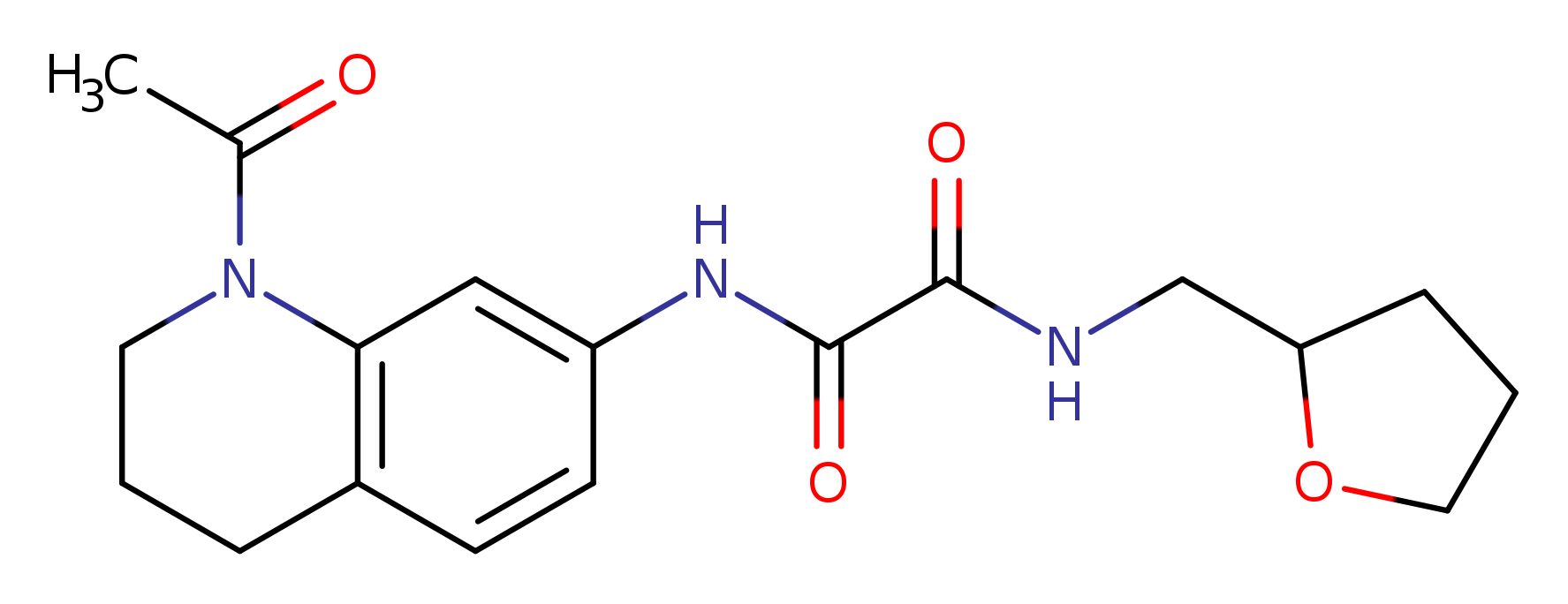 N'-(1-acetyl-1,2,3,4-tetrahydroquinolin-7-yl)-N-[(oxolan-2-yl)methyl]ethanediamide