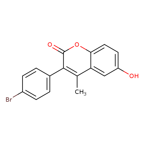 3-(4-bromophenyl)-6-hydroxy-4-methyl-2H-chromen-2-one