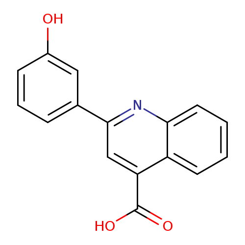 2-(3-Hydroxyphenyl)quinoline-4-carboxylic acid