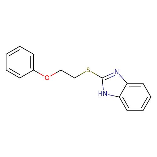 2-((2-phenoxyethyl)thio)-1H-benzimidazole