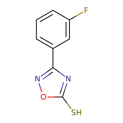3-(3-fluorophenyl)-1,2,4-oxadiazole-5-thiol