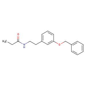 N-(3-(benzyloxy)phenethyl)propionamide