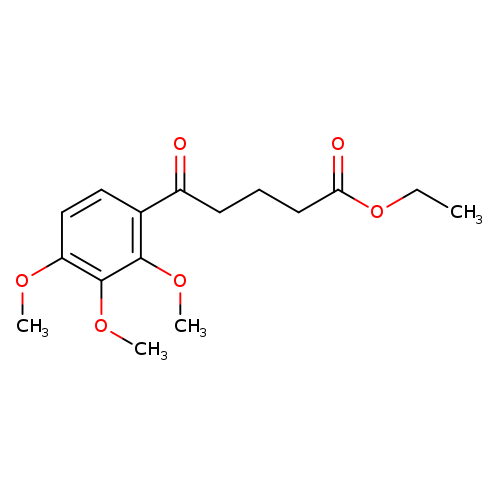 Ethyl 5-(2,3,4-trimethoxyphenyl)-5-oxovalerate