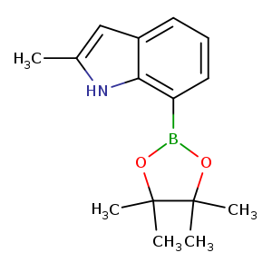 1H-Indole, 2-methyl-7-(4,4,5,5-tetramethyl-1,3,2-dioxaborolan-2-yl)-