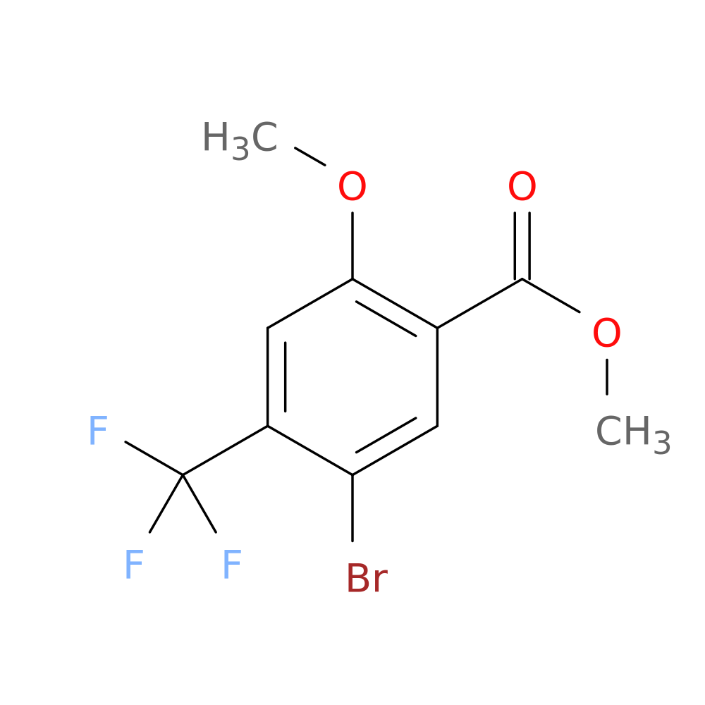 Methyl 5-bromo-2-methoxy-4-(trifluoromethyl)benzoate