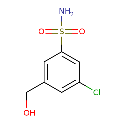 3-chloro-5-(hydroxymethyl)benzene-1-sulfonamide
