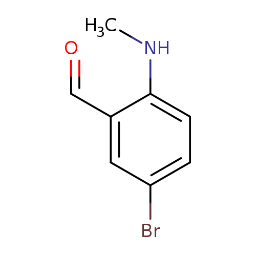 5-Bromo-2-(methylamino)benzaldehyde